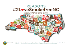 Reasons 2 Love SmokefreeNC Poster No Stamp Board
